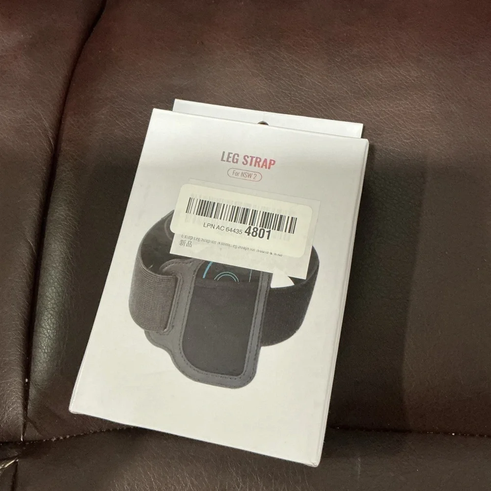Leg Strap for Switch 2, Adjustable Leg Exercise Fitness Ring Strap